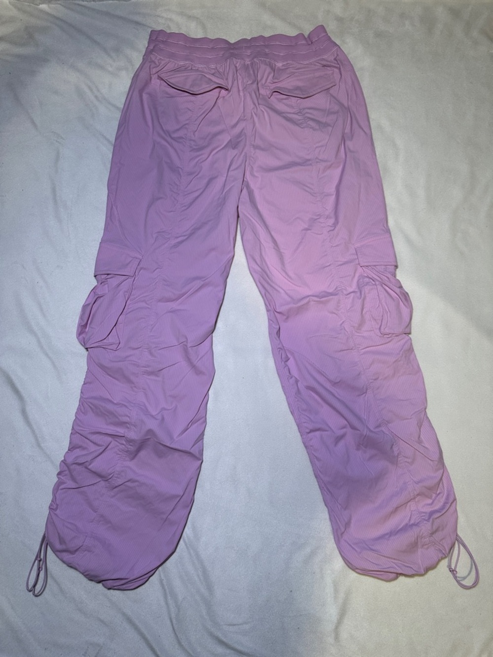 Lululemon Athletica Pink Dance Studio Relaxed-Fit Mid-Rise Cargo Pants Size M - Picture 4 of 15